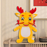 Plush Stuffed Animal Dragon Toys Soft Adorable for Home Decor Toddlers Gifts Yellow