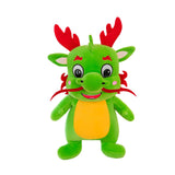 Plush Stuffed Animal Dragon Toys Soft Adorable for Home Decor Toddlers Gifts Green