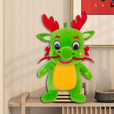 Plush Stuffed Animal Dragon Toys Soft Adorable for Home Decor Toddlers Gifts Green