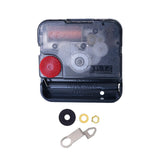Clock Mechanism Replacement Accessory with Black Rubber Pad DIY Clock Repair shaft length 14.5mm