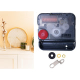 Clock Mechanism Replacement Accessory with Black Rubber Pad DIY Clock Repair shaft length 14.5mm