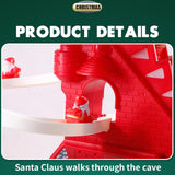 Electric Climbing Ladder Santa Claus Gift Funny for Living Room Shelf Office Style B
