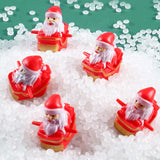Electric Climbing Ladder Santa Claus Gift Funny for Living Room Shelf Office Style B