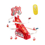 Electric Climbing Ladder Santa Claus Gift Funny for Living Room Shelf Office Style B