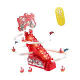 Electric Climbing Ladder Santa Claus Gift Funny for Living Room Shelf Office Style B