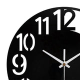 Maxbell Wall Clock Catholic Sculpture Figurine Gift for Bathroom Hotel Bedroom