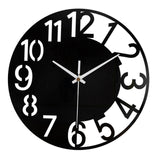 Maxbell Wall Clock Catholic Sculpture Figurine Gift for Bathroom Hotel Bedroom