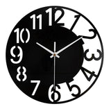 Maxbell Wall Clock Catholic Sculpture Figurine Gift for Bathroom Hotel Bedroom