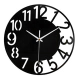 Maxbell Wall Clock Catholic Sculpture Figurine Gift for Bathroom Hotel Bedroom