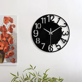 Maxbell Wall Clock Catholic Sculpture Figurine Gift for Bathroom Hotel Bedroom