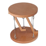 Tensegrity Table Toy Tensegrity Structure Floating Table for Desk Home Decor Light Brown