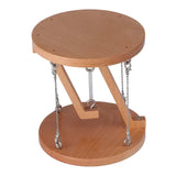 Tensegrity Table Toy Tensegrity Structure Floating Table for Desk Home Decor Light Brown