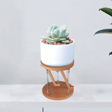 Tensegrity Table Toy Tensegrity Structure Floating Table for Desk Home Decor Light Brown