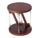 Tensegrity Table Toy Tensegrity Structure Floating Table for Desk Home Decor Dark Brown