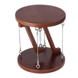 Tensegrity Table Toy Tensegrity Structure Floating Table for Desk Home Decor Dark Brown