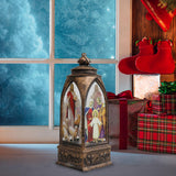 Christmas Lantern Christmas Gift Jesus Lantern for Window Wedding Front Door Style B