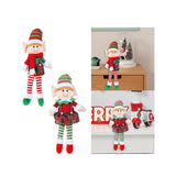 Christmas Novelty Toys Elves Elf Plush Dolls for Party New Year Party Favors Boys