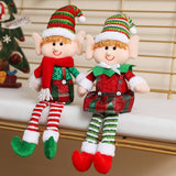 Christmas Novelty Toys Elves Elf Plush Dolls for Party New Year Party Favors Boys