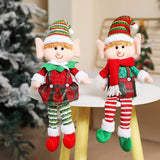 Christmas Novelty Toys Elves Elf Plush Dolls for Party New Year Party Favors Girls