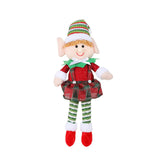 Christmas Novelty Toys Elves Elf Plush Dolls for Party New Year Party Favors Girls