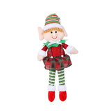 Christmas Novelty Toys Elves Elf Plush Dolls for Party New Year Party Favors Girls