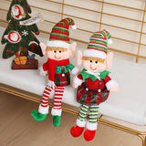 Christmas Novelty Toys Elves Elf Plush Dolls for Party New Year Party Favors Girls