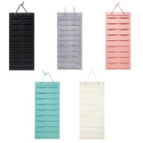 Claw Clip Holder Large Wall Mounted Felt Claw Clip Hanger for Shop Door Dorm Black