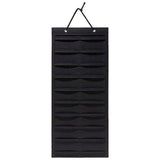 Claw Clip Holder Large Wall Mounted Felt Claw Clip Hanger for Shop Door Dorm Black