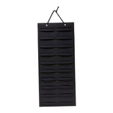 Claw Clip Holder Large Wall Mounted Felt Claw Clip Hanger for Shop Door Dorm Black