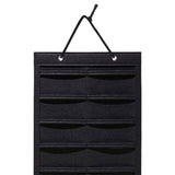 Claw Clip Holder Large Wall Mounted Felt Claw Clip Hanger for Shop Door Dorm Black