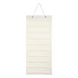 Claw Clip Holder Large Wall Mounted Felt Claw Clip Hanger for Shop Door Dorm White