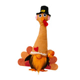 Thanksgiving Plush Standing Turkey Doll Ornament for Study Desk Multipurpose Male