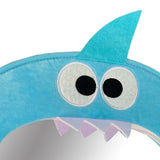 Car Baby Backseat Mirror Cartoon Shark Stable Clear View Car Rearview Mirror