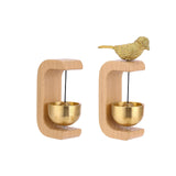 Shopkeeper Bells Wood Barns for Door Opening Shop Business DoorBells Hanging Without Bird