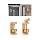 Shopkeeper Bells Wood Barns for Door Opening Shop Business DoorBells Hanging Without Bird