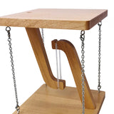 Gravity Tensegrity Table Rustic Science Experiment Toy for Desk Shelf Office