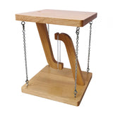 Gravity Tensegrity Table Rustic Science Experiment Toy for Desk Shelf Office
