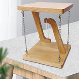 Gravity Tensegrity Table Rustic Science Experiment Toy for Desk Shelf Office