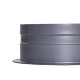 Duct Connector Flange Plate Metal Heating Adapter Ventilation Pipe Connector 120mm