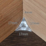 1000Pcs Stair Inside Corner Dust Guards Dustproof Corners for Cabinet Drawer