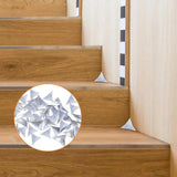 1000Pcs Stair Inside Corner Dust Guards Dustproof Corners for Cabinet Drawer