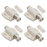 Cabinet Magnetic Touch Latch Cabinet Drawer Magnet Catch for Closet Cabinet Beige