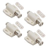 Cabinet Magnetic Touch Latch Cabinet Drawer Magnet Catch for Closet Cabinet Beige