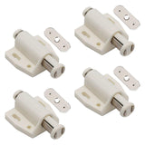 Cabinet Magnetic Touch Latch Cabinet Drawer Magnet Catch for Closet Cabinet Beige