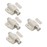 Cabinet Magnetic Touch Latch Cabinet Drawer Magnet Catch for Closet Cabinet Beige