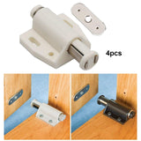Cabinet Magnetic Touch Latch Cabinet Drawer Magnet Catch for Closet Cabinet Beige