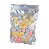 50x Easter Foam Eggseaster Artificial Eggs for Home Home Garden Decor Crafts white egg spots