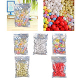 50x Easter Foam Eggseaster Artificial Eggs for Home Home Garden Decor Crafts white egg spots