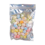 50x Easter Foam Eggseaster Artificial Eggs for Home Home Garden Decor Crafts white egg spots