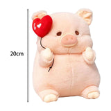 Valentines Day Gifts Plush Stuffed Pillow Cute Plush Stuffed Animal Pig Toys 20cm